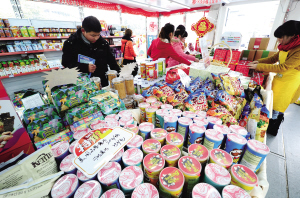“洋食品”大篷车上卖 