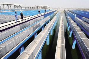 三水厂日供水能力达40万吨