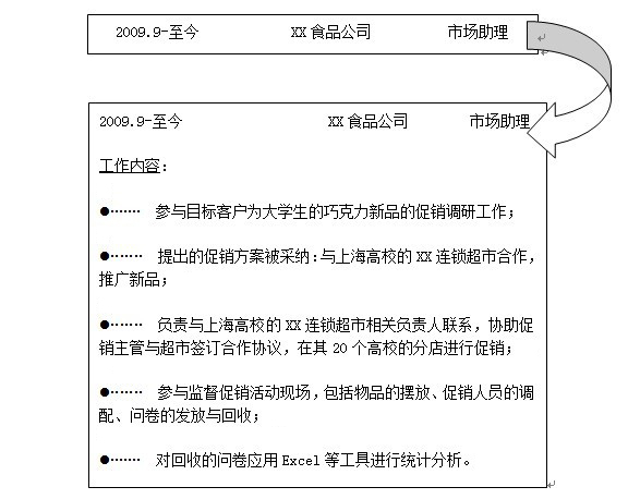 简历制作，让第一份简历成为你的第一个闪光点
