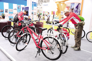 新款单车夺人眼球