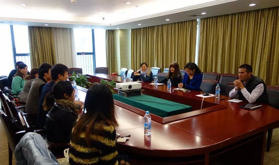 第七届太仓人事经理交流会筹备组工作汇报与指导会议在维也纳国际酒店会议室召开
