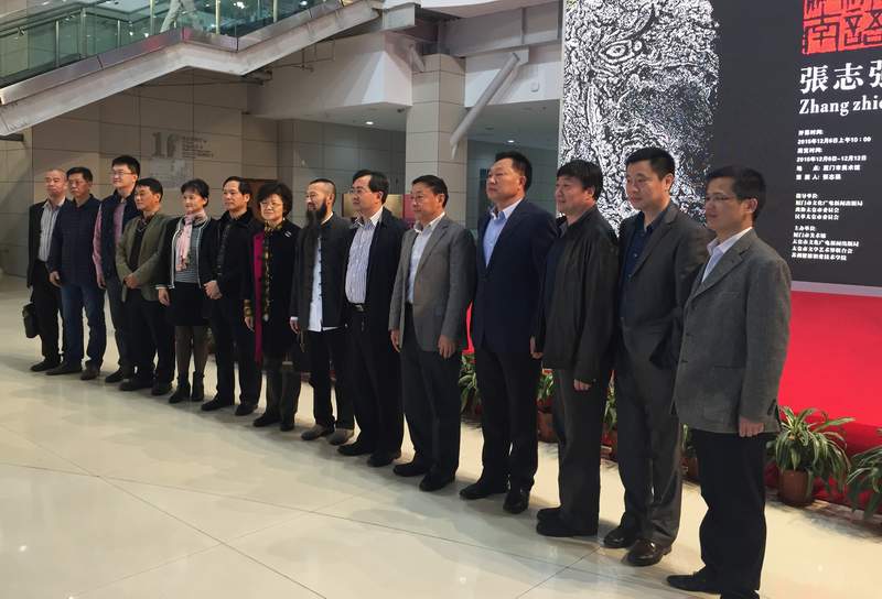 太仓民革党员张志强“漆语江南”漆画展在厦门开幕