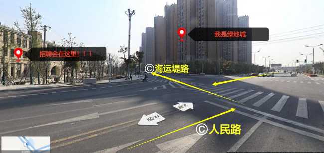 3月5号招聘会现场怎么走？