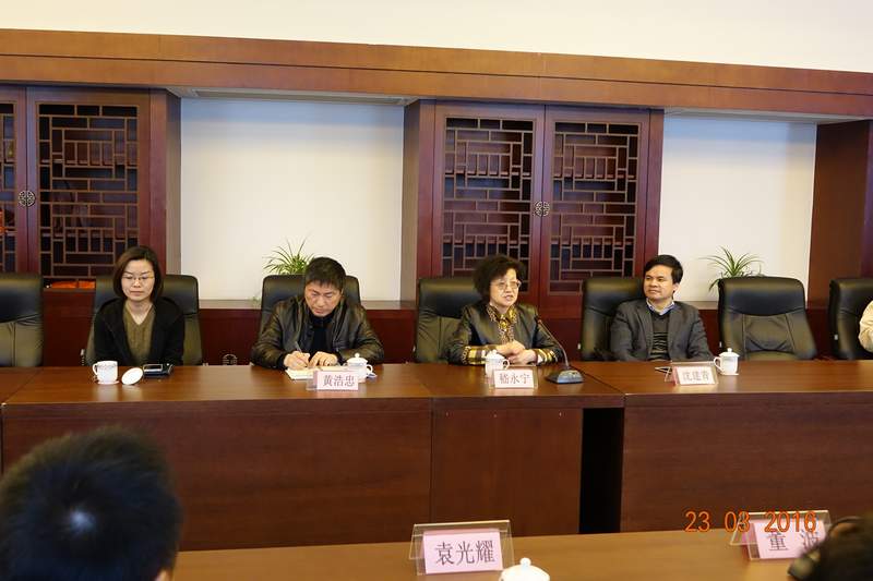 民革上海市委来太调研我市台资企业发展情况