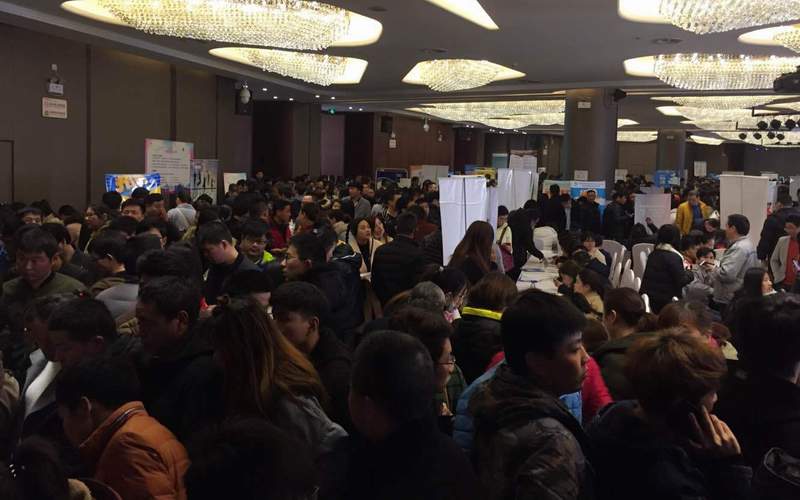 人才“挤挤”——太仓市2018春季招聘会线下招聘会圆满落幕