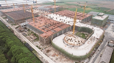 苏宁环上海电商产业园项目有序推进