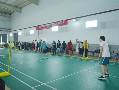 太仓大学科技园第二届羽毛球比赛顺利举行