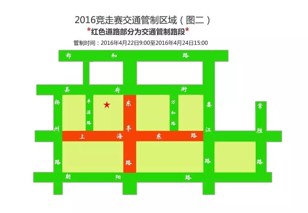 关于对上海东路等部分路段实施临时交通管制的通告