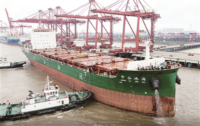 中谷海运集装箱吞吐稳步增长